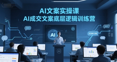 AI文案实操课，AI成交文案底层逻辑训练营福源云-中创网_分享创业资讯_福源创业网,中创网,冒泡创业网,中赚网论坛_中创网福源创业网,中创网,冒泡创业网,中赚网论坛中创网了最新的创业项目，副业赚钱，助力网络赚钱创业,中赚网!福源云项目网