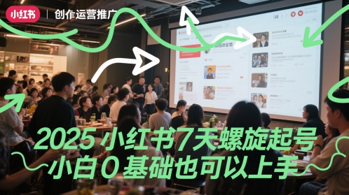 2025小红书7天螺旋起号，小白0基础也可以上手福源云-中创网_分享创业资讯_福源创业网,中创网,冒泡创业网,中赚网论坛_中创网福源创业网,中创网,冒泡创业网,中赚网论坛中创网了最新的创业项目，副业赚钱，助力网络赚钱创业,中赚网!福源云项目网
