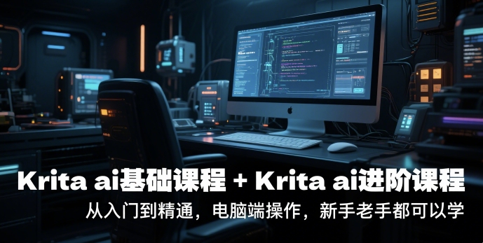krita ai基础课程+Krita ai进阶课程，从入门到精通，电脑端操作，新手老手都可以学福源云-中创网_分享创业资讯_福源创业网,中创网,冒泡创业网,中赚网论坛_中创网福源创业网,中创网,冒泡创业网,中赚网论坛中创网了最新的创业项目，副业赚钱，助力网络赚钱创业,中赚网!福源云项目网