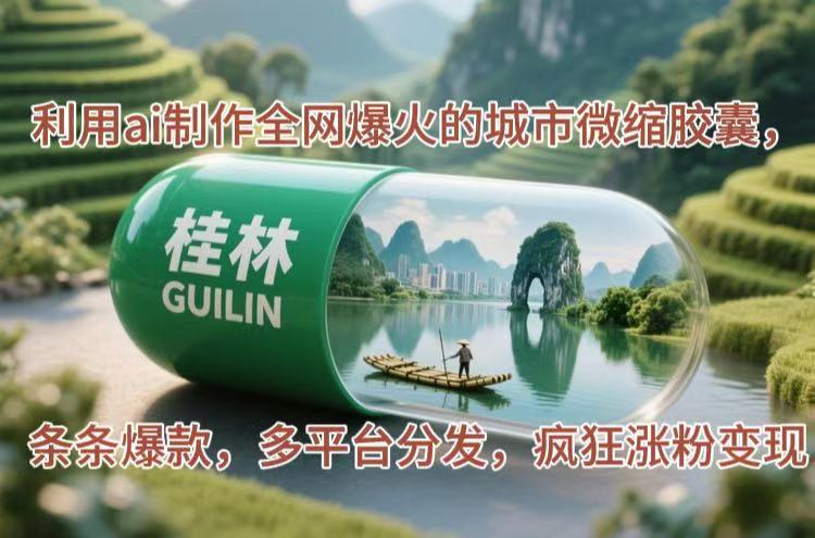 （14704期）利用ai制作全网爆火的城市微缩胶囊，条条爆款，多平台分发，疯狂涨粉变现福源云-中创网_分享创业资讯_福源创业网,中创网,冒泡创业网,中赚网论坛_中创网福源创业网,中创网,冒泡创业网,中赚网论坛中创网了最新的创业项目，副业赚钱，助力网络赚钱创业,中赚网!福源云项目网