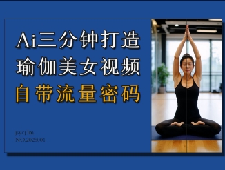 AI三分钟打造瑜伽美女视频，自带流量密码福源云-中创网_分享创业资讯_福源创业网,中创网,冒泡创业网,中赚网论坛_中创网福源创业网,中创网,冒泡创业网,中赚网论坛中创网了最新的创业项目，副业赚钱，助力网络赚钱创业,中赚网!福源云项目网