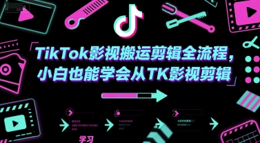 TikTok影视搬运剪辑全流程，小白也能学会从TK影视剪辑福源云-中创网_分享创业资讯_福源创业网,中创网,冒泡创业网,中赚网论坛_中创网福源创业网,中创网,冒泡创业网,中赚网论坛中创网了最新的创业项目，副业赚钱，助力网络赚钱创业,中赚网!福源云项目网