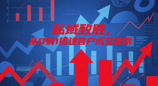 私域致胜，从0到1搭建客户成交体系福源云-中创网_分享创业资讯_福源创业网,中创网,冒泡创业网,中赚网论坛_中创网福源创业网,中创网,冒泡创业网,中赚网论坛中创网了最新的创业项目，副业赚钱，助力网络赚钱创业,中赚网!福源云项目网