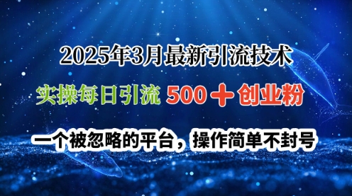 2025年3月最新引流技术，实操每日引流500+创业粉，一个被忽略的平台，操作简单不封号福源云-中创网_分享创业资讯_福源创业网,中创网,冒泡创业网,中赚网论坛_中创网福源创业网,中创网,冒泡创业网,中赚网论坛中创网了最新的创业项目，副业赚钱，助力网络赚钱创业,中赚网!福源云项目网