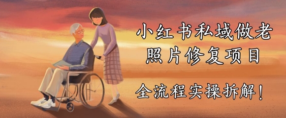 小红书私域做老照片修复项目，AI+3步解决，让图片动起来的全流程实操拆解福源云-中创网_分享创业资讯_福源创业网,中创网,冒泡创业网,中赚网论坛_中创网福源创业网,中创网,冒泡创业网,中赚网论坛中创网了最新的创业项目，副业赚钱，助力网络赚钱创业,中赚网!福源云项目网