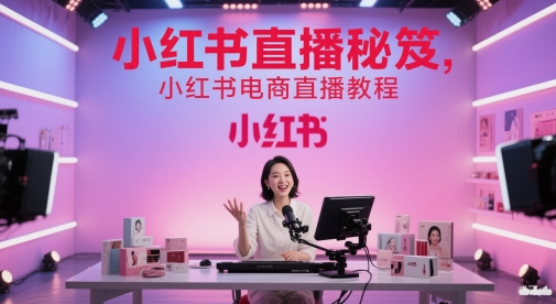 小红书直播秘笈，小红书电商直播教程福源云-中创网_分享创业资讯_福源创业网,中创网,冒泡创业网,中赚网论坛_中创网福源创业网,中创网,冒泡创业网,中赚网论坛中创网了最新的创业项目，副业赚钱，助力网络赚钱创业,中赚网!福源云项目网