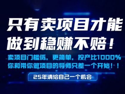只有卖项目才能做到稳挣不赔，门槛低，更简单，你也可以年入百个W【揭秘】福源云-中创网_分享创业资讯_福源创业网,中创网,冒泡创业网,中赚网论坛_中创网福源创业网,中创网,冒泡创业网,中赚网论坛中创网了最新的创业项目，副业赚钱，助力网络赚钱创业,中赚网!福源云项目网