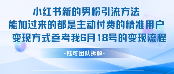 小红书全新男粉引流实操方法，日引流100多精准男粉福源云-中创网_分享创业资讯_福源创业网,中创网,冒泡创业网,中赚网论坛_中创网福源创业网,中创网,冒泡创业网,中赚网论坛中创网了最新的创业项目，副业赚钱，助力网络赚钱创业,中赚网!福源云项目网