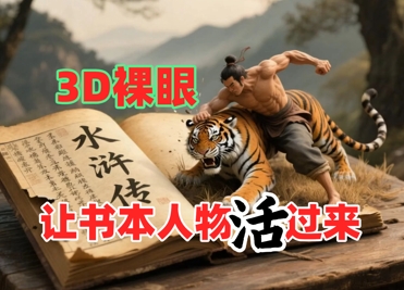 书本人物裸眼3D视频，新的玩法，流量超猛，保姆级教程福源云-中创网_分享创业资讯_福源创业网,中创网,冒泡创业网,中赚网论坛_中创网福源创业网,中创网,冒泡创业网,中赚网论坛中创网了最新的创业项目，副业赚钱，助力网络赚钱创业,中赚网!福源云项目网