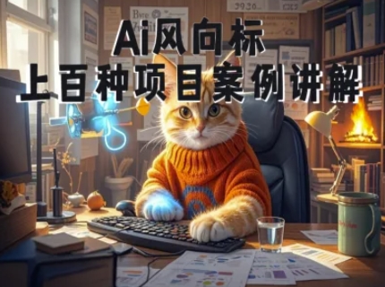 Ai风向标-附100种项目案例玩法-0基础小白到大神ai视频商业应用教学福源云-中创网_分享创业资讯_福源创业网,中创网,冒泡创业网,中赚网论坛_中创网福源创业网,中创网,冒泡创业网,中赚网论坛中创网了最新的创业项目，副业赚钱，助力网络赚钱创业,中赚网!福源云项目网