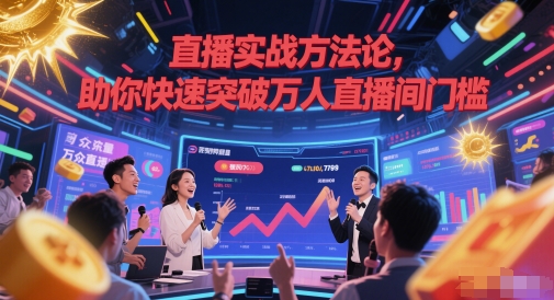 直播实战方法论，助你快速突破万人直播间门槛福源云-中创网_分享创业资讯_福源创业网,中创网,冒泡创业网,中赚网论坛_中创网福源创业网,中创网,冒泡创业网,中赚网论坛中创网了最新的创业项目，副业赚钱，助力网络赚钱创业,中赚网!福源云项目网