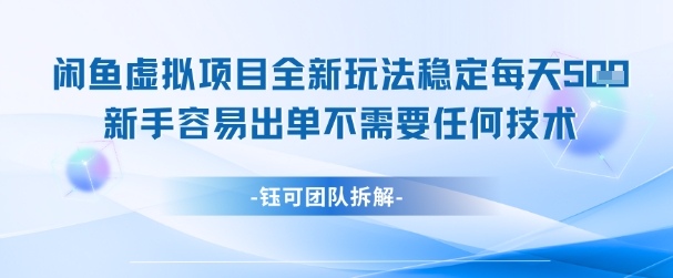 闲鱼虚拟项目全新玩法，稳定每天几张+ 新手容易出单不需要任何技术福源云-中创网_分享创业资讯_福源创业网,中创网,冒泡创业网,中赚网论坛_中创网福源创业网,中创网,冒泡创业网,中赚网论坛中创网了最新的创业项目，副业赚钱，助力网络赚钱创业,中赚网!福源云项目网